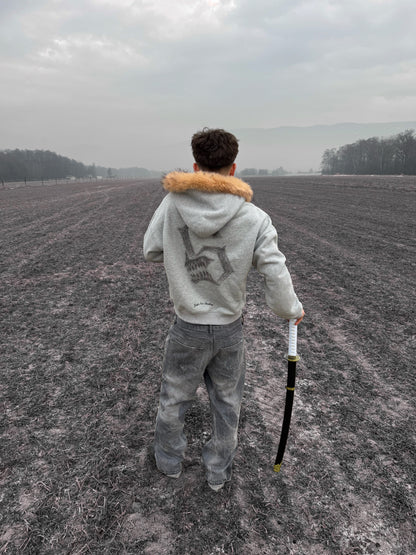 GRIND PANTERA FUR ZIP UP