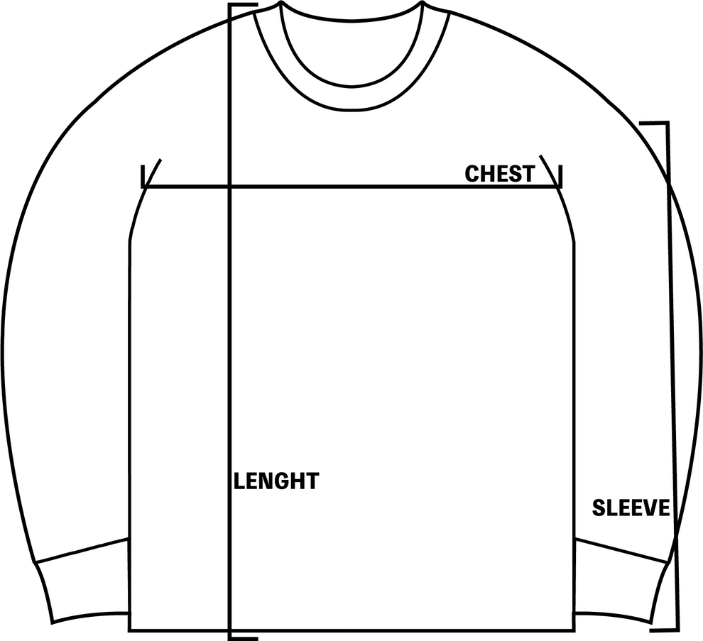 Size chart illustration