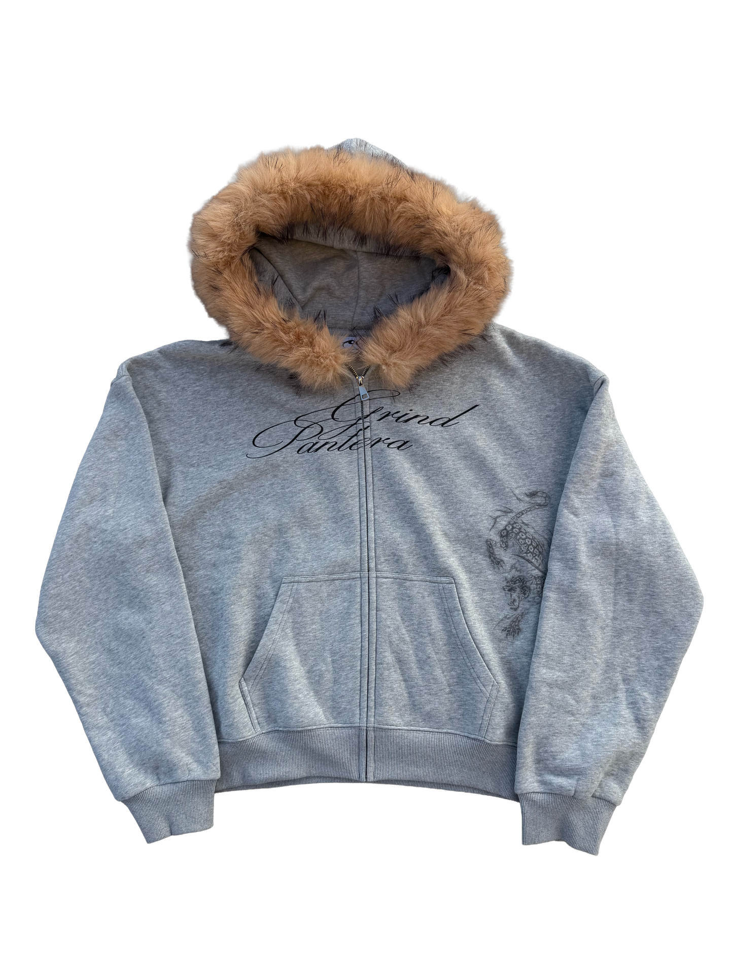 GRIND PANTERA FUR ZIP UP